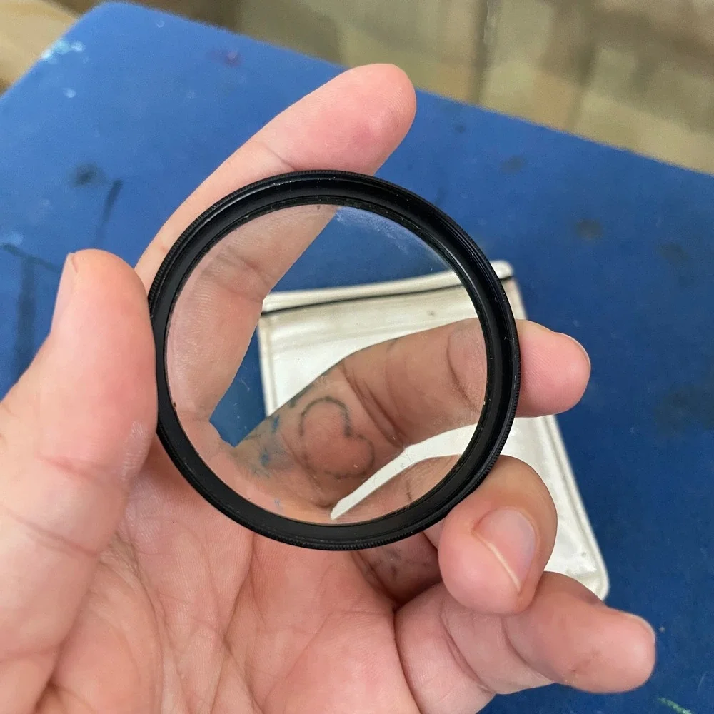 Vivitar VMC UV-HAZE 55mm Camera Lens Filter Made in USA Black Ring